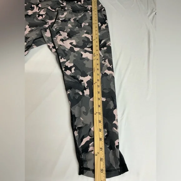 Torrid Women's Camouflage Leggings in Black, Gray, and Pink - Picture 6 of 8